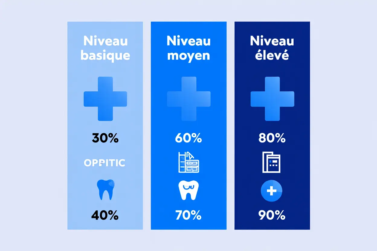 Niveaux de garanties santé intérimaires