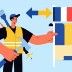 Intérimaire détaché en mission transfrontalière