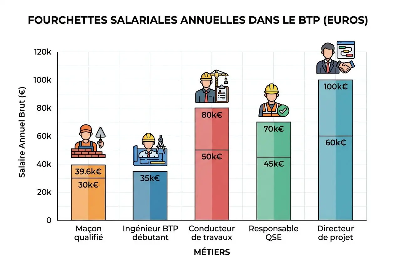 Grille salariale construction